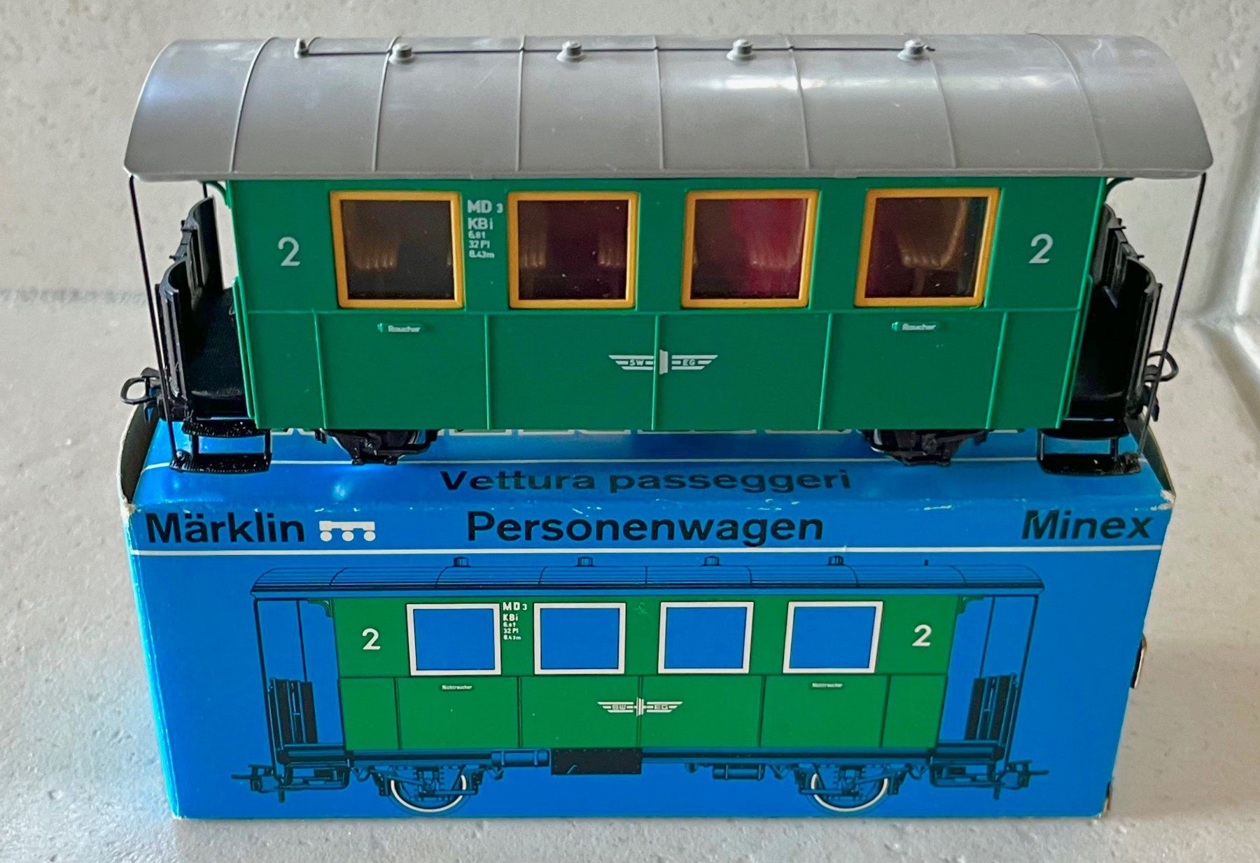 Märklin Modellini di ferrovie: Märklin MINEX 4401 von 1970 – Usato da Bleiken venduto da hbw45