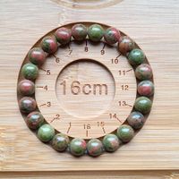 Unakit (Epidot) Armband Mineralien Stein