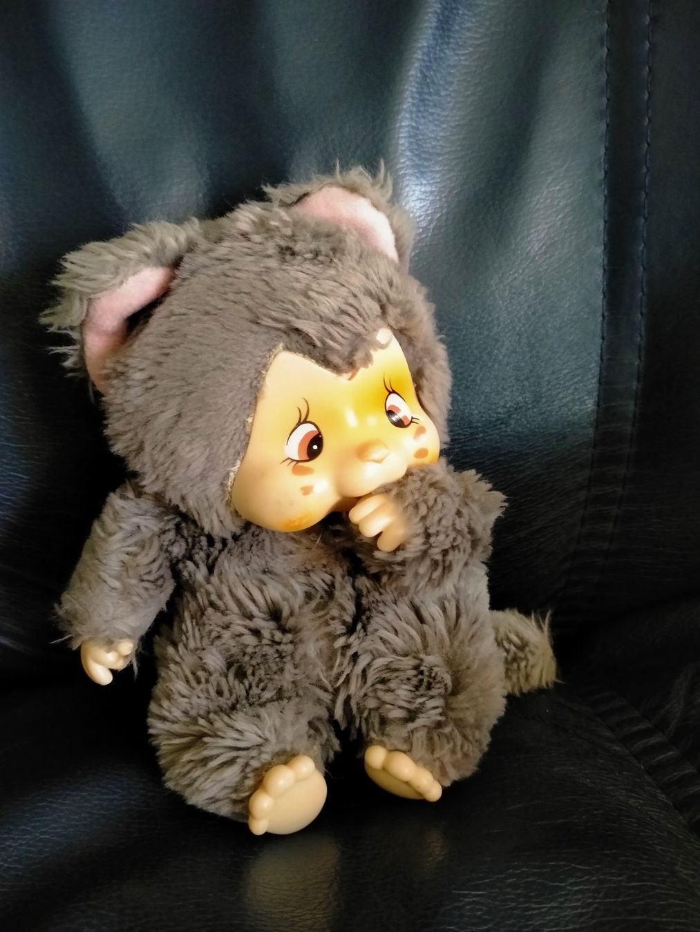 Puppen: Vintage HEUNEC Monchhichi  ca.17cm Plüschtier – Gebraucht aus Küssnacht am Rigi von perlboote