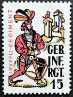 Soldatenmarke 2.WK, Gebirgs Infanterie Rgt 15, Wi Inf 173