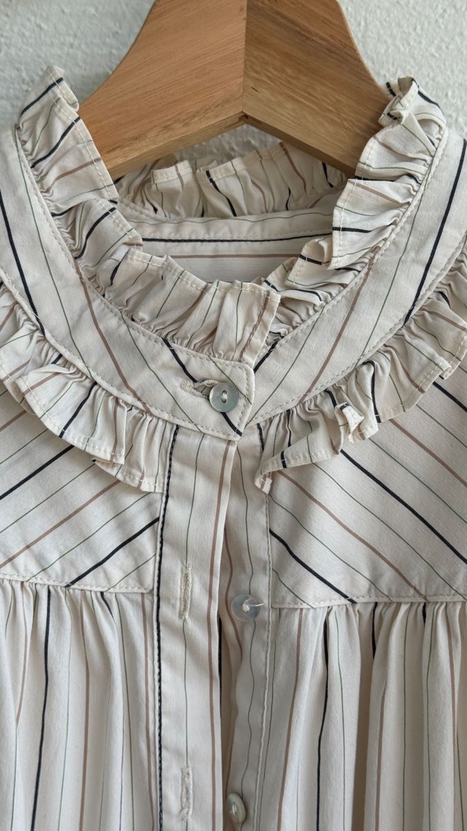 Mos mosh Blusen: MOS MOSH Rüschenbluse, gestreift – Gebraucht aus Weesen von isabelleST 7