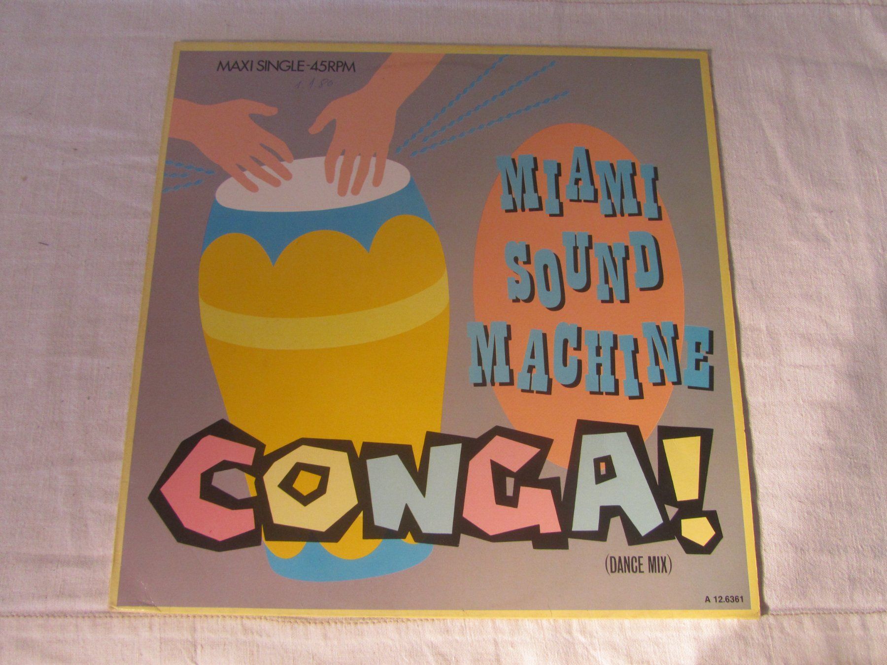 Schallplatten: MIAMI SOUND MACHINE:  Conga (Dance Mix) – Gebraucht aus Seengen von mikelele