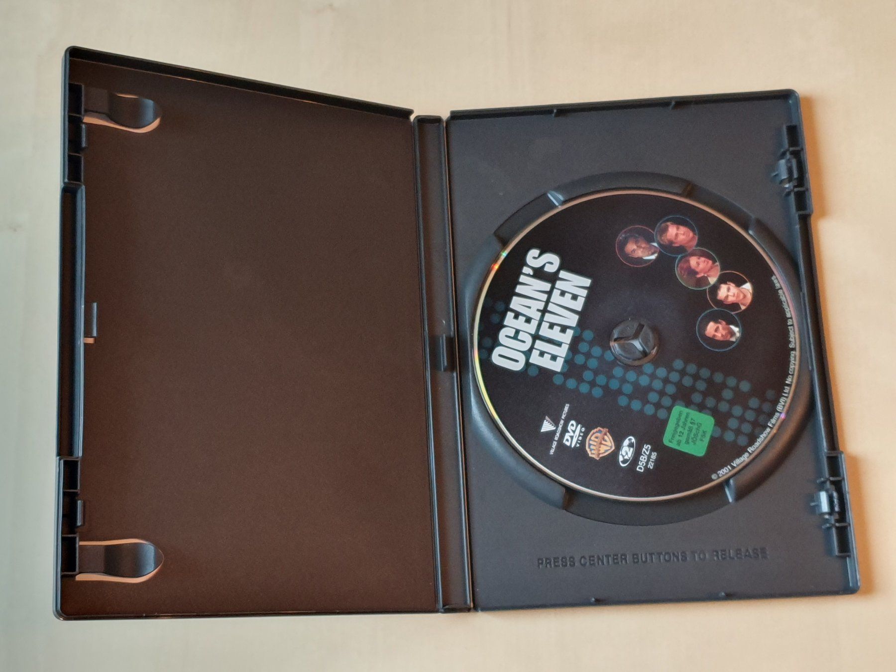 Tutti i DVDs: Oceans Eleven – Usato da Stansstad venduto da collectorsshop 2