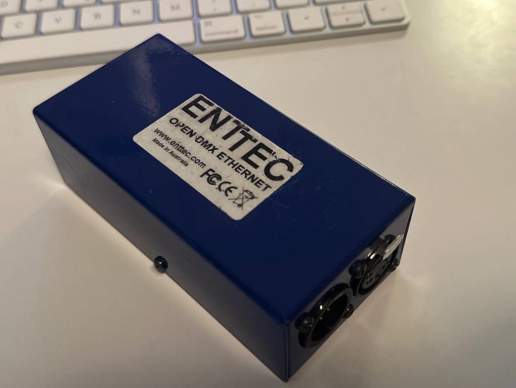 Laufwerke & Adapter: Enttec Open DMX Ehternet ARNET Adapter – Gebraucht aus Rickenbach Sulz von gekopro
