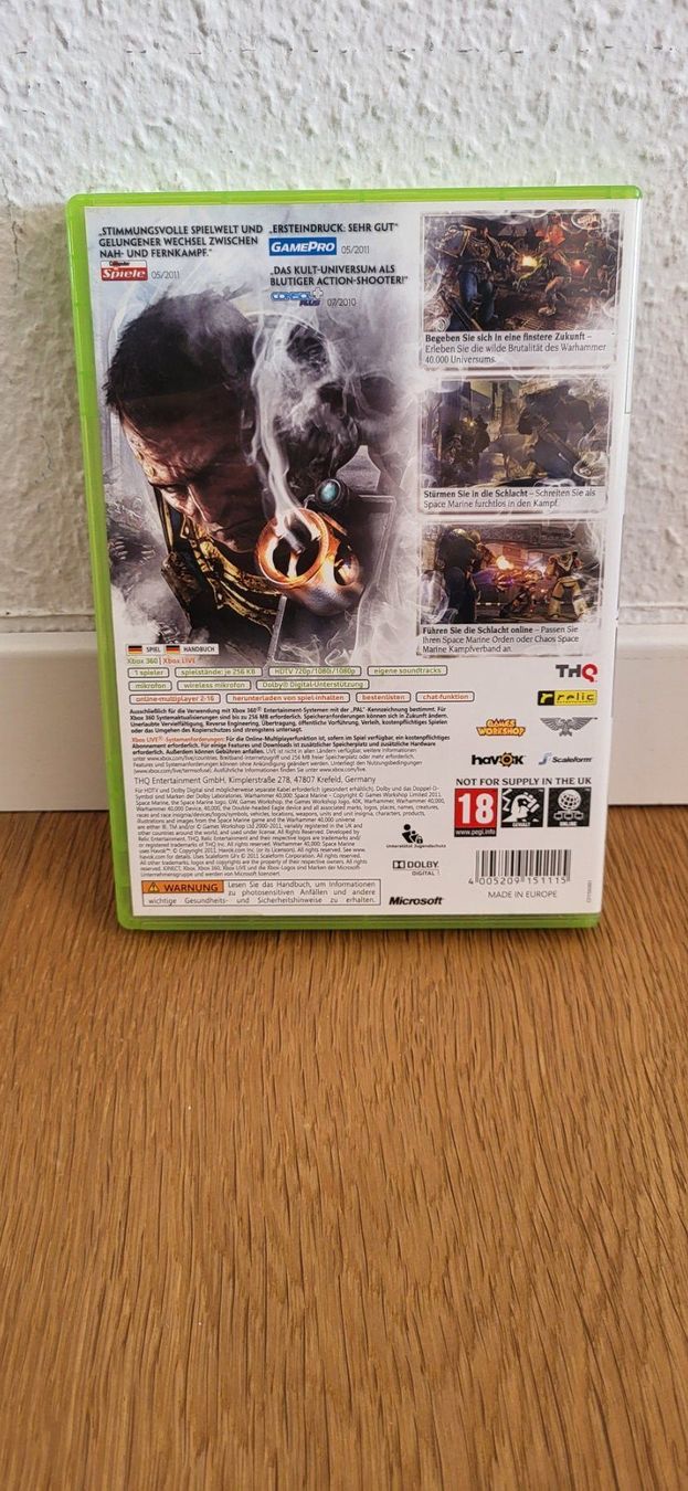 Microsoft Giochi: Xbox 360 - Warhammer 40000 Space Marine – Usato da Münsingen venduto da DigitaleSpielecke 1