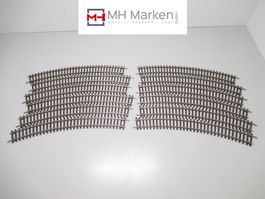 Roco Line 42424 12x gebogenes Gleis R4 DC H0
