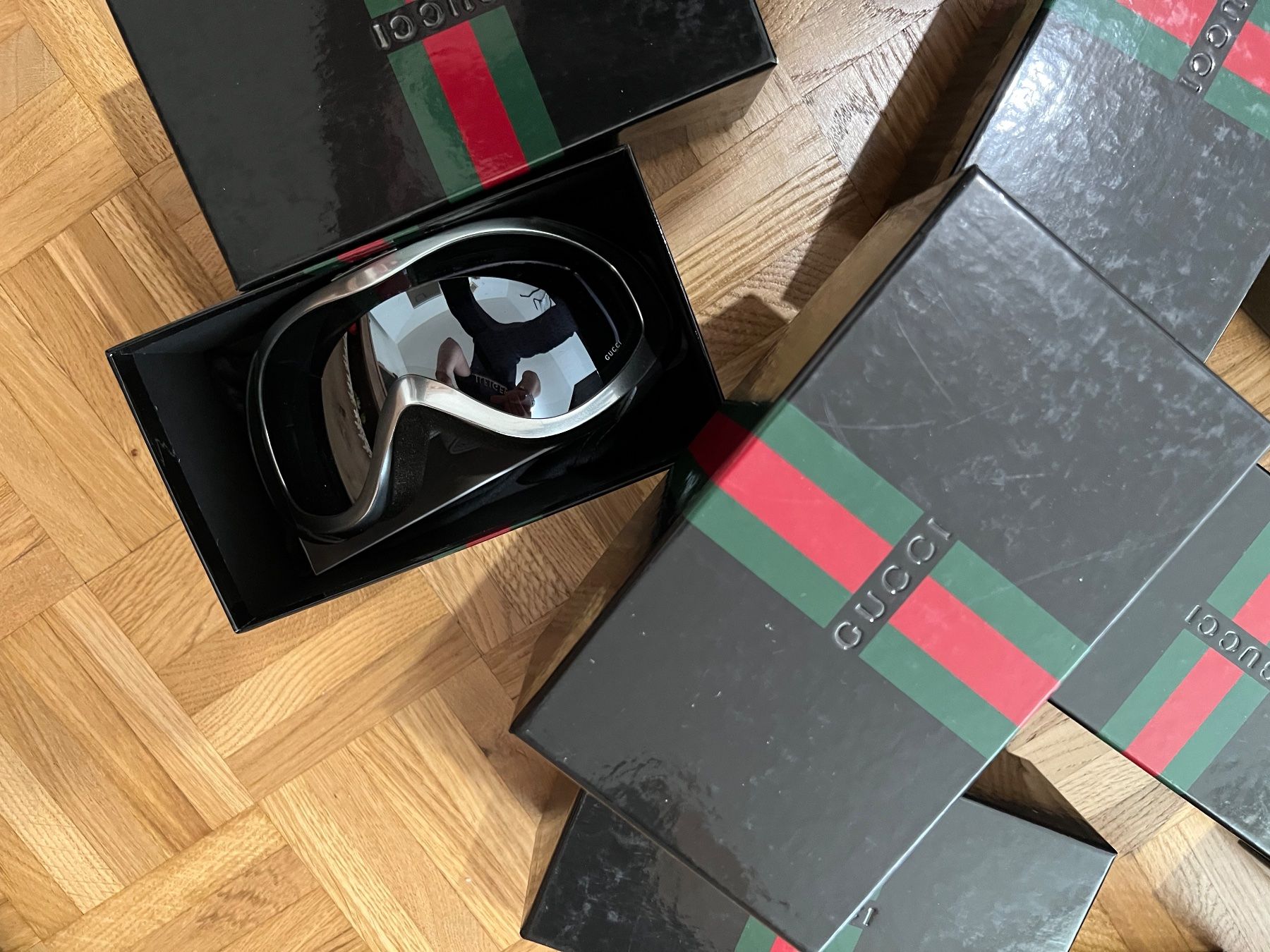 Gucci Occhiali & Lenti: 11 Paar Gucci-Skibrillen – Nuovo e nell'imballaggio originale da Basel venduto da La.Bonne.affaire 7