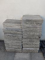 Lot de 60 dalles de terrasse en béton 50 x 50 cm