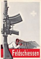 Feldschiessen-Aufgebot, Feusisberg, Schindellegi, gel. 1964