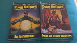 Tony Ballard Horror-Romane, 2 Bände (154&155), A.F. Morland