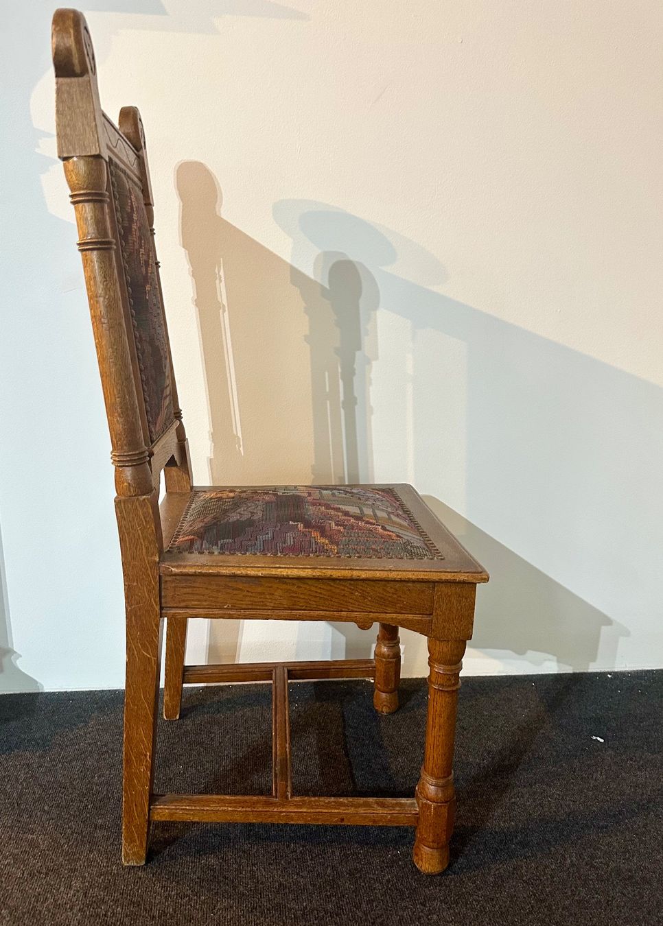 Stühle: Holzstuhl Barockstil – Gebraucht aus Basel von artthings4you 2