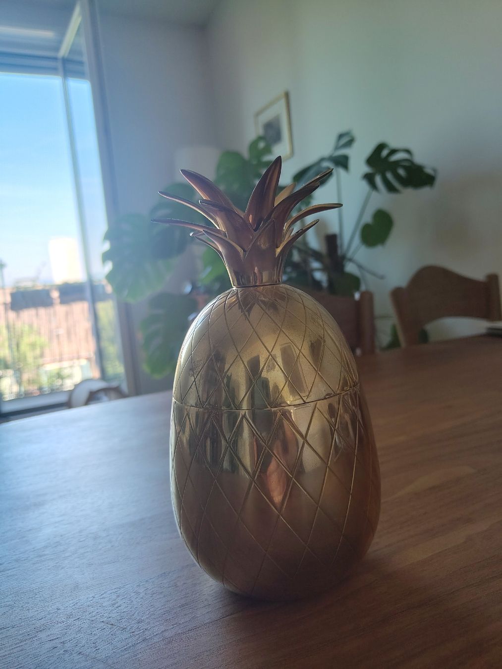 Alle Dekorationen: Messing Ananas Gold Deko – Gebraucht aus Zürich von betzec