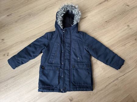 Winterjacke Kinder Gr.110 Dunkelblau schön warm