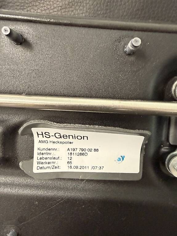 Alle Autoersatzteile: AMG SLS 63 AMG A197 Heckspoiler – Gebraucht aus Trasadingen von lul_r9q8 2