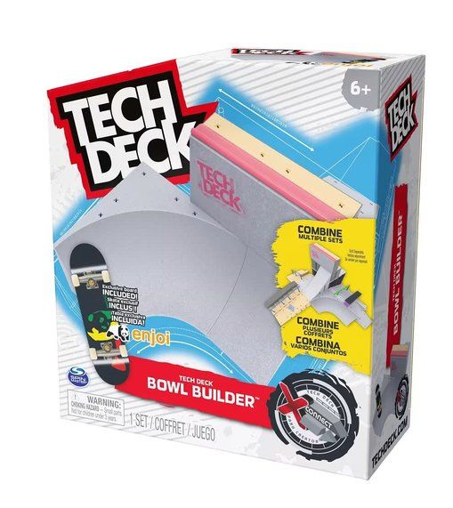 Giocattoli: Tech Deck - Bowl Builder, Finger-Skateboard-Rampe – Nuovo e nell'imballaggio originale da Oensingen venduto da Liquidations-Shop