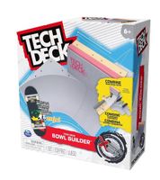 Tech Deck - Bowl Builder, Finger-Skateboard-Rampe