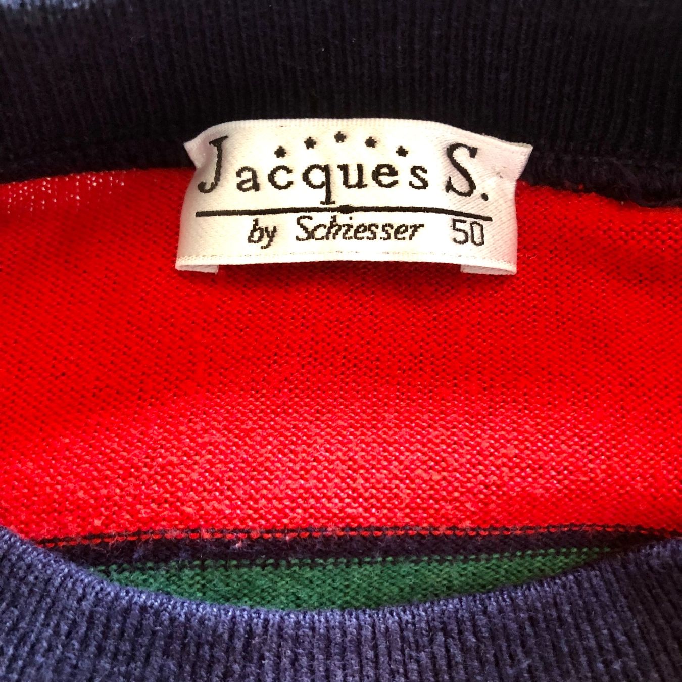 Schiesser Maglioni & Felpe: Vintage Jacques S. by Schiesser Pullover, Grösse 50/L – Usato da Brienz BE venduto da Kokolea84 3