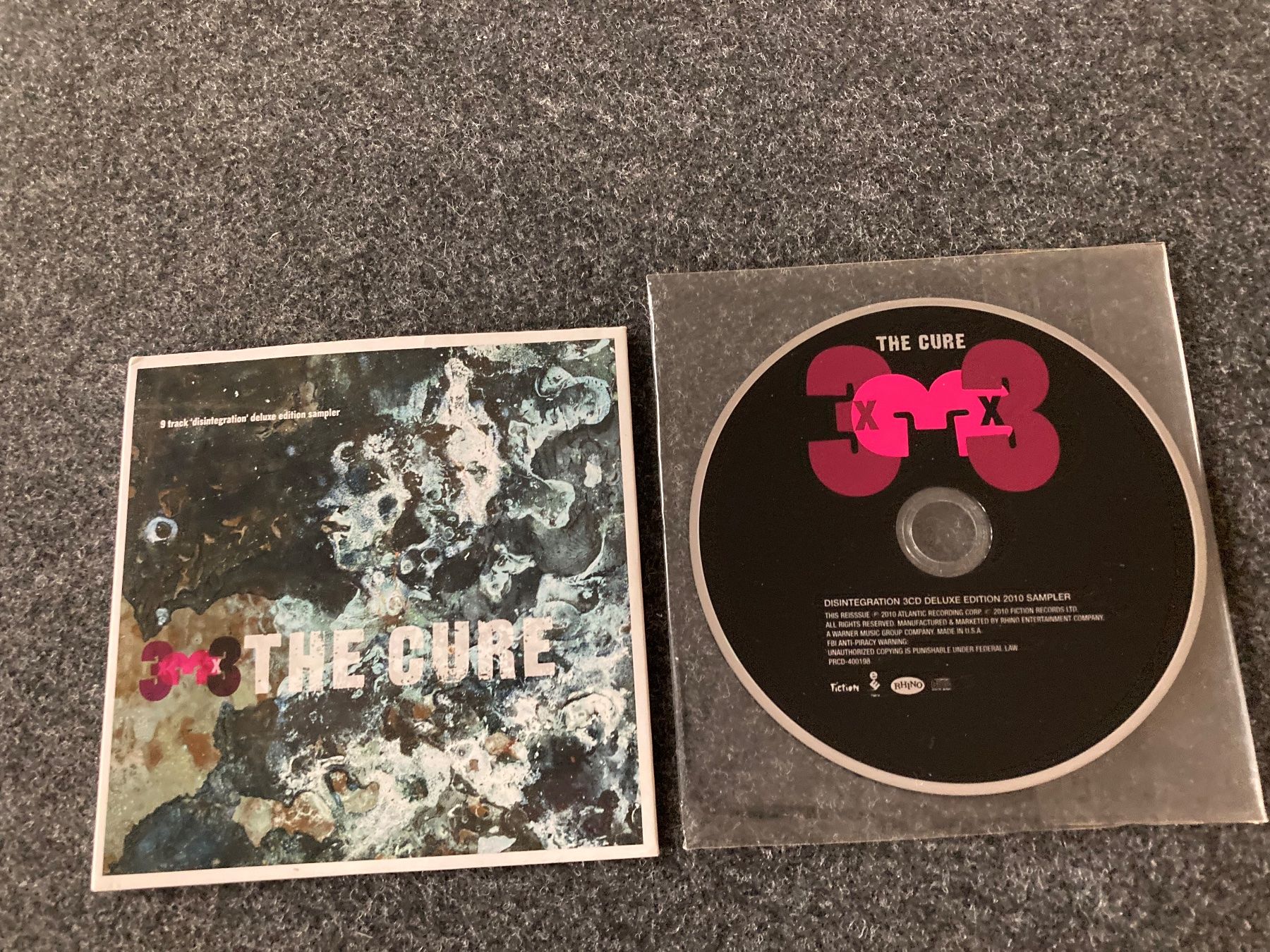 CD: The Cure - 3x3x3 (US Promo) – Usato da Fribourg venduto da Karushi 1