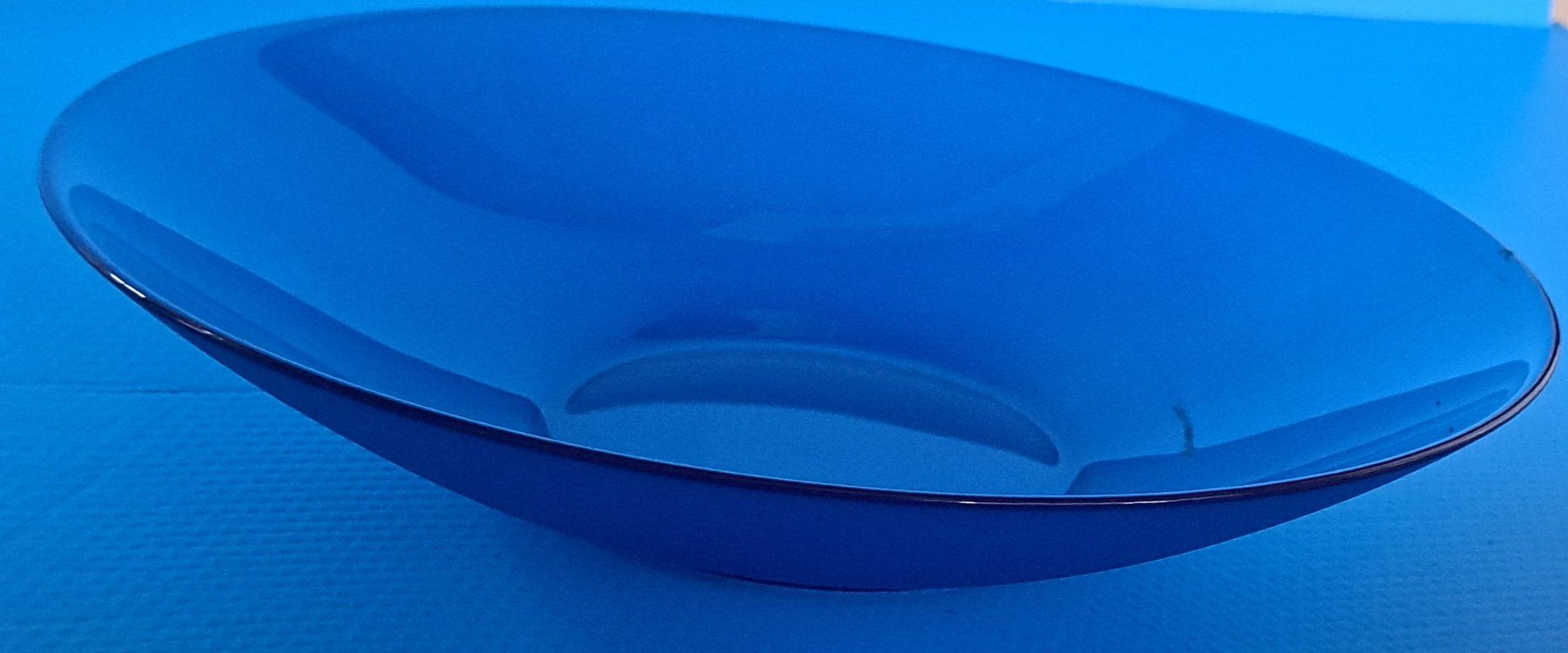 Schalen: Obstschüssel Glas Blau – Gebraucht aus Tenniken von mik_6mxg 3