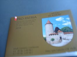 Markenbüchlein Pro Patria, 2018, ET-o