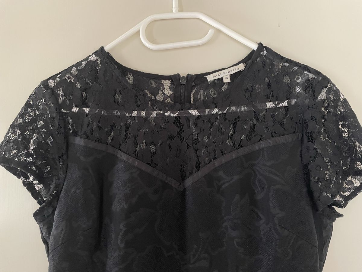 Mint & Berry Vestiti: Mint & Berry Kleid, schwarz, Gr. 38 – Usato da Münchenstein venduto da Kapris 1