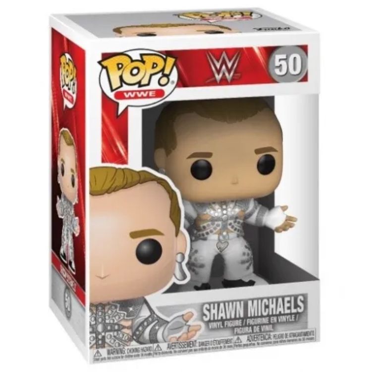 Funko Pop! WWE Survivor Series 09 Shawn Michaels DX Avec épée - Figurine Neuve