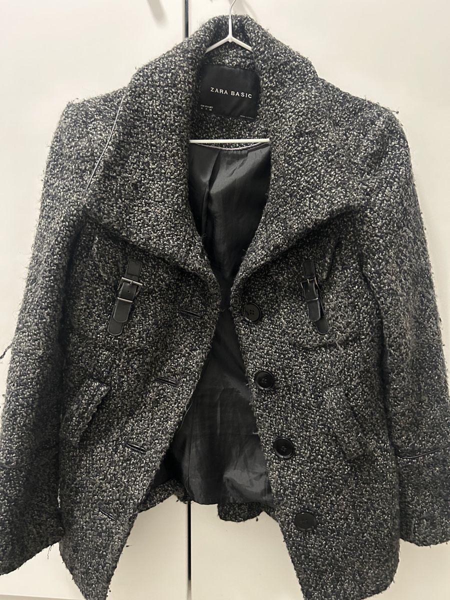 Zara Cappotti: Stylish Zara season Coat - Grey, Size Medium – Usato da Marin-Epagnier venduto da Kty_1907 1