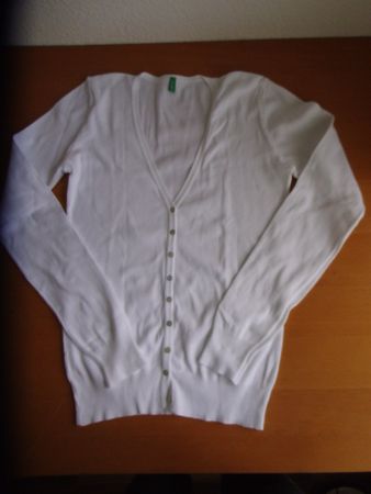 Benetton Jacke weiss Gr.S **NEU**
