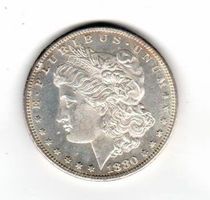 Münze one Dollar 1880