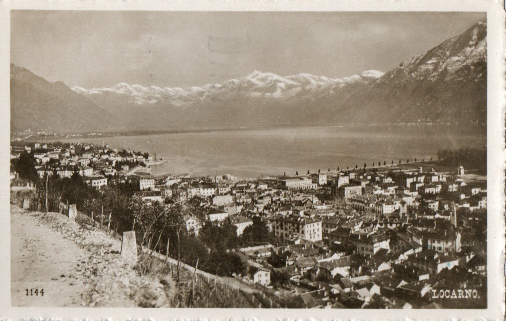 Cartoline postali: Locarno – Usato da Melano venduto da pisonsdro