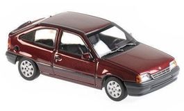Opel Kadett E Phase II 1989-1991 dunkelrot met. / grau  1:43
