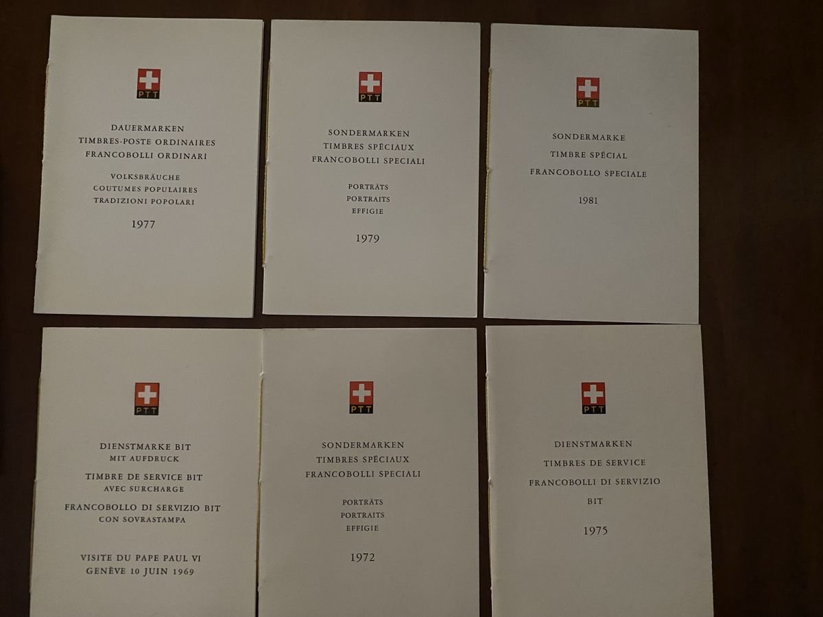 Tutti i francobolli: Livrets de timbres – Nuovo (secondo la descrizione) da Genève venduto da Mar0007