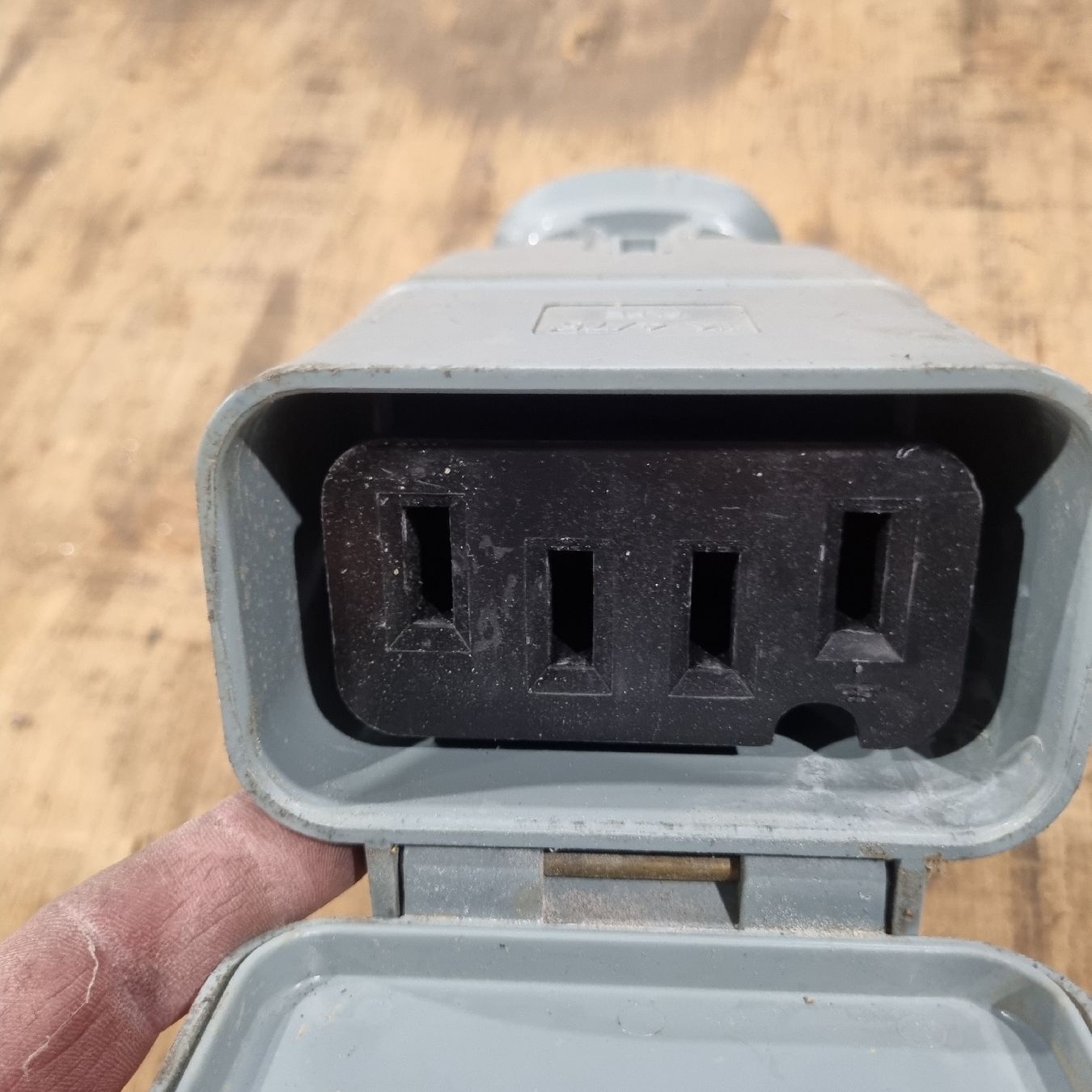 Spine: Stecker Vaterstück 75 A 4 polig – Usato da sins venduto da villiger1964 1