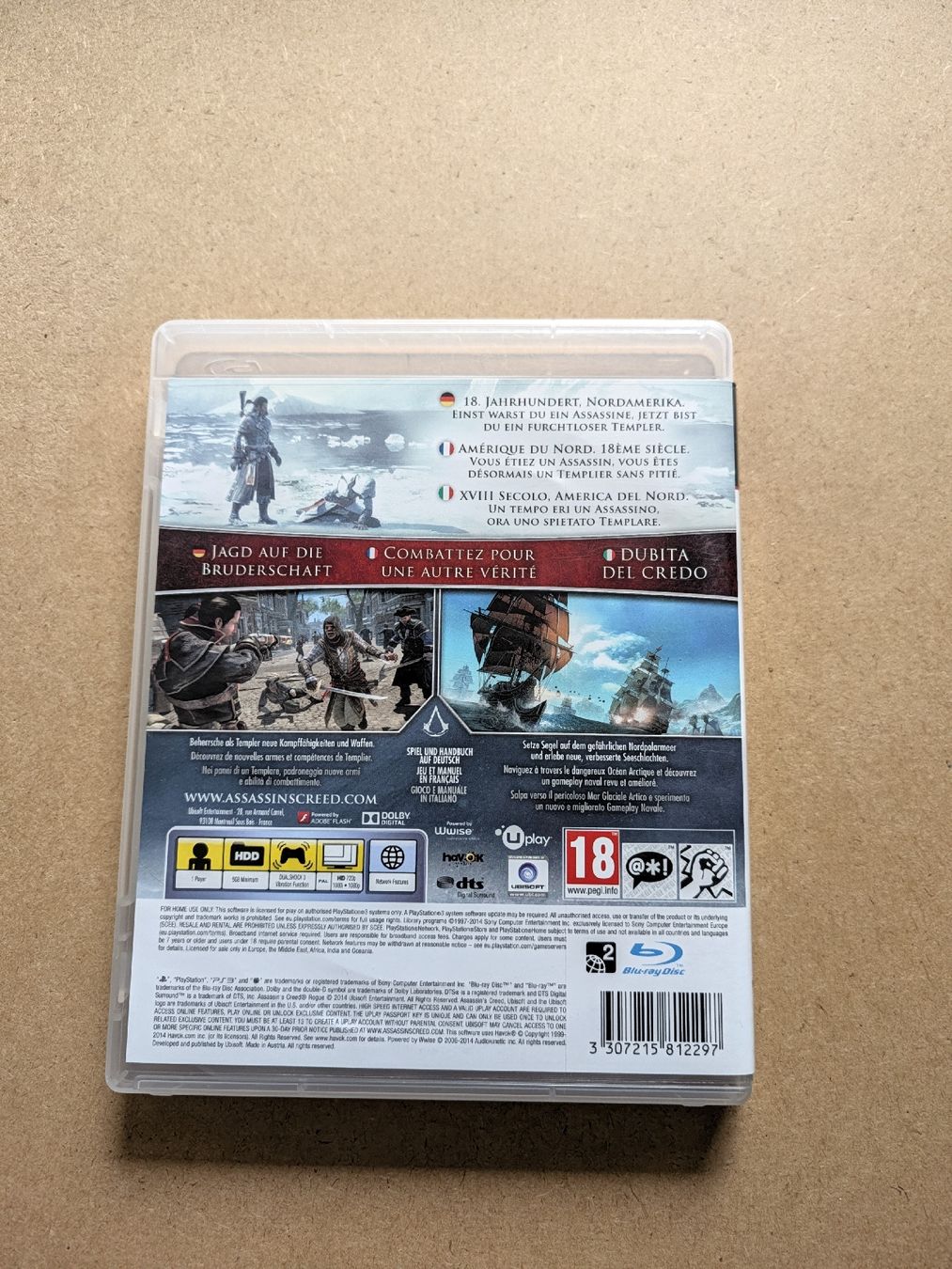 Giochi: Assassin's Creed Rogue Ps3 – Usato da Chur venduto da FreakofRarity 1