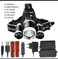 LED Scheinwerfer Laterne Stirn Lampe Taschenlampe  NEU! TOP!