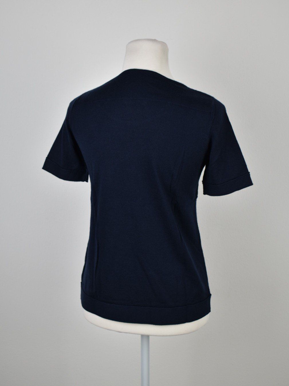 Aigner Pullover & Sweatshirts: Aigner Strickshirt Gr.34, dunkelblau, Baumwolle & Kaschmir – Gebraucht aus Nürensdorf von 2ND_STORY 2