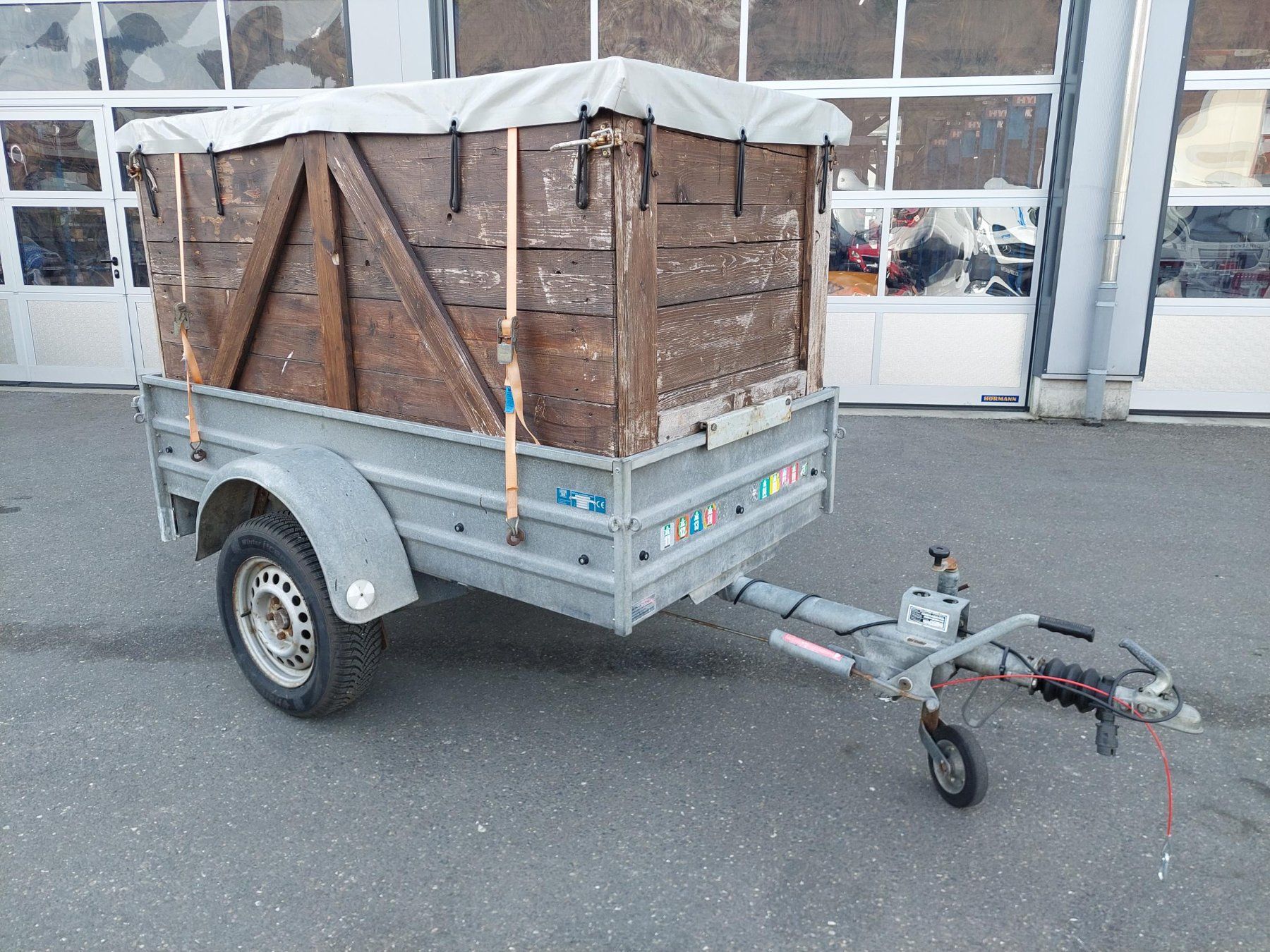 Barthau Rimorchi: Anhänger Barthau ST1000 – Usato da Stans venduto da adrosta 1