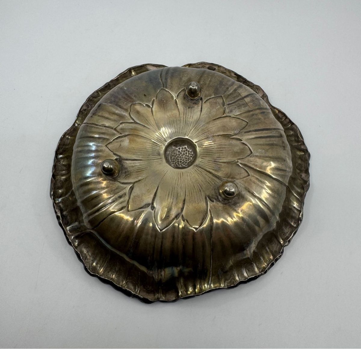 Ciotole: Vintage Zierschale mit Blumenmuster – Usato da Herisau venduto da Seyashop1 1