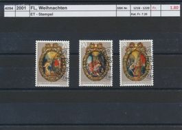 2001 FL, "Weihnachten", ET - Stempel