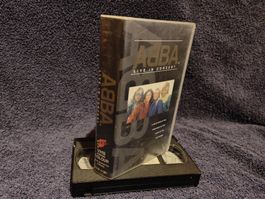 ABBA – Live in Concert VHS (Vision Video, 1993, selten)
