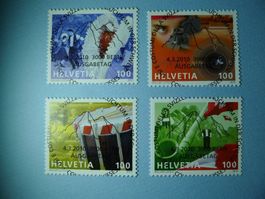 2010Brauchtum Schweiz 1344-1347 ET Vollstempel ORT
