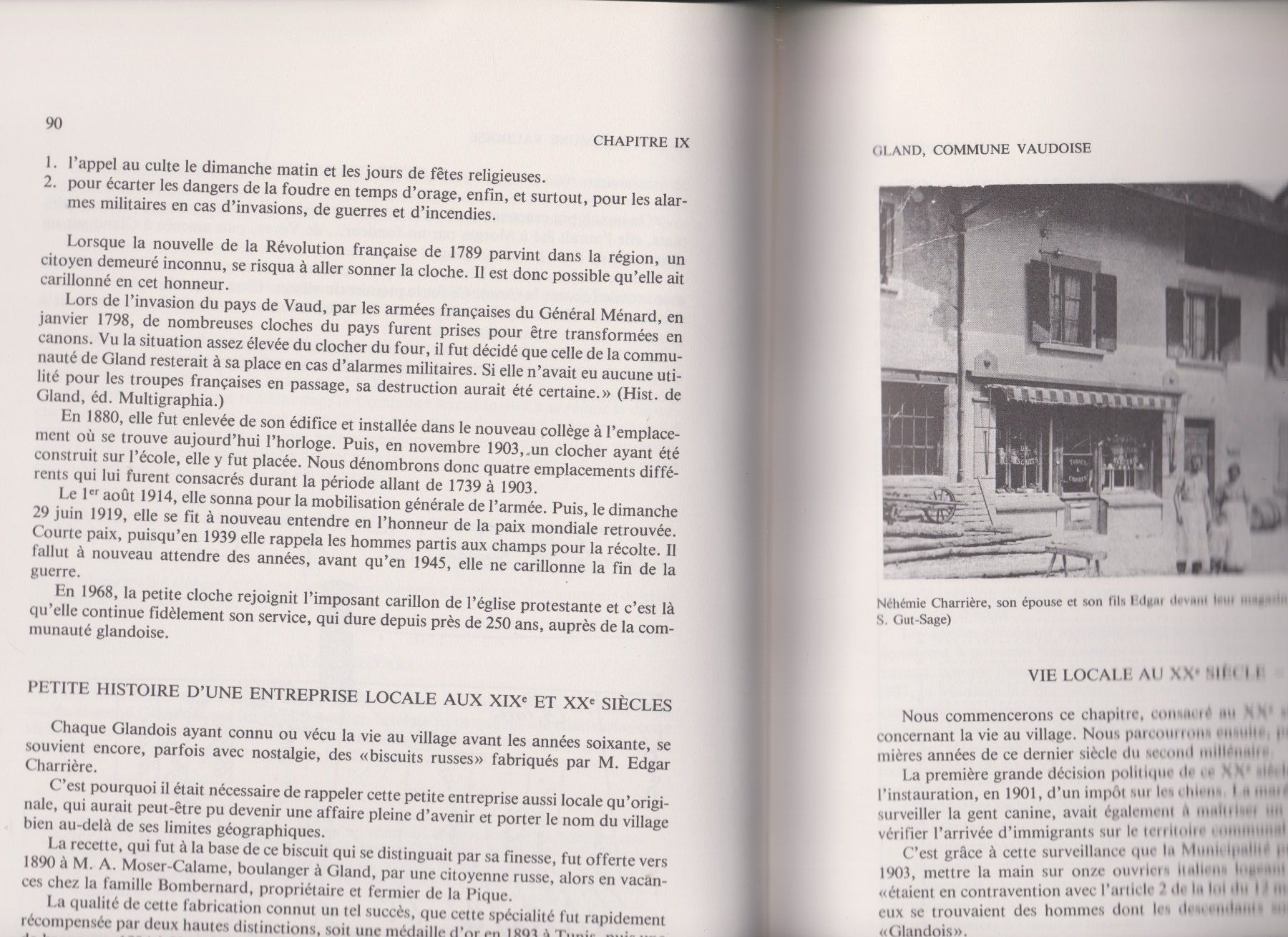Bücher: Livre village Gland – Gebraucht aus Bex von Canouille 1