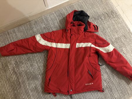 Skijacke Rot Weiss Grösse M 
