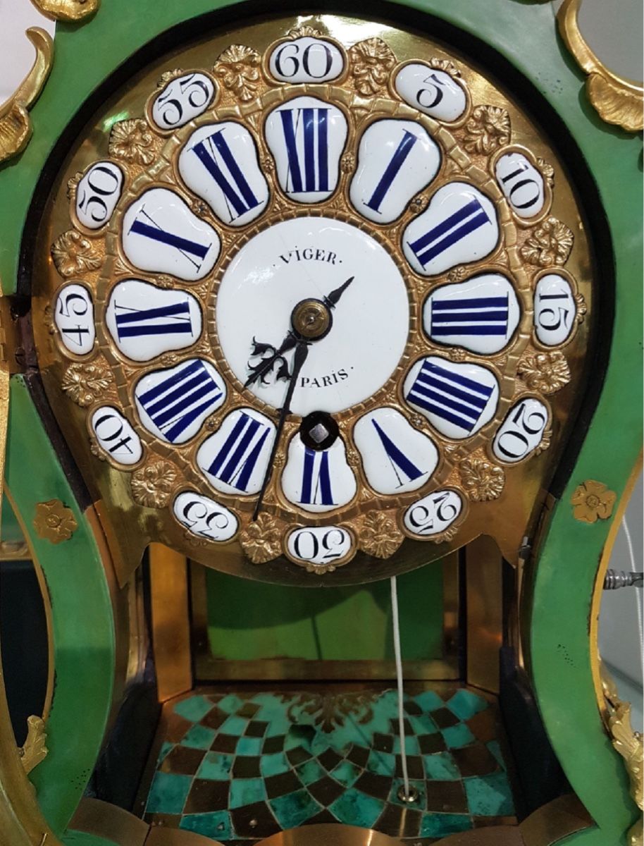 Orologi: Regence Prunk Pendule signiert Vignet Paris – Usato da Zürich venduto da Kristl_von_der_Post 2