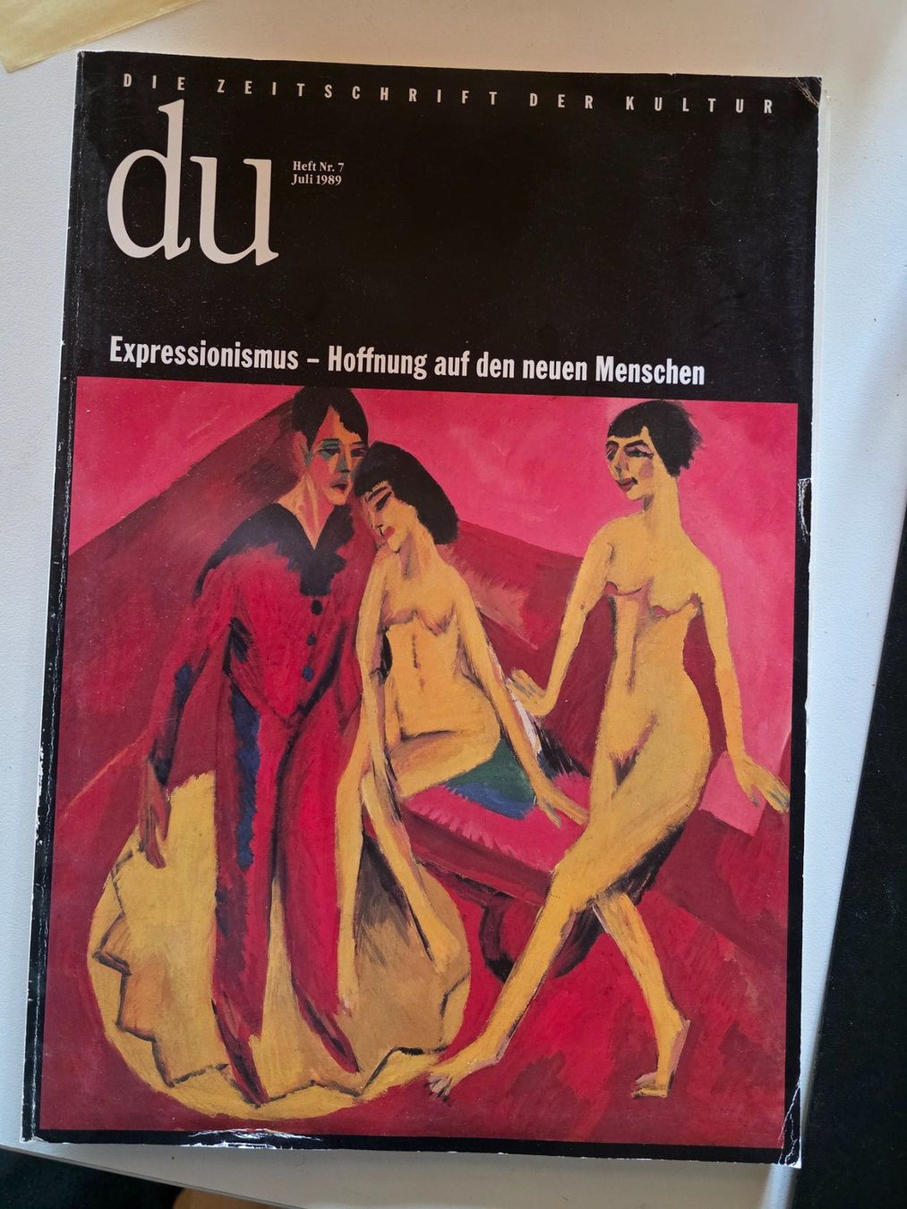 Libri: Zeitschrift DU - Juli 1989 - Expressionismus – Usato da Walterswil BE venduto da Lonitti
