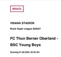 FC Thun - YB Tickets