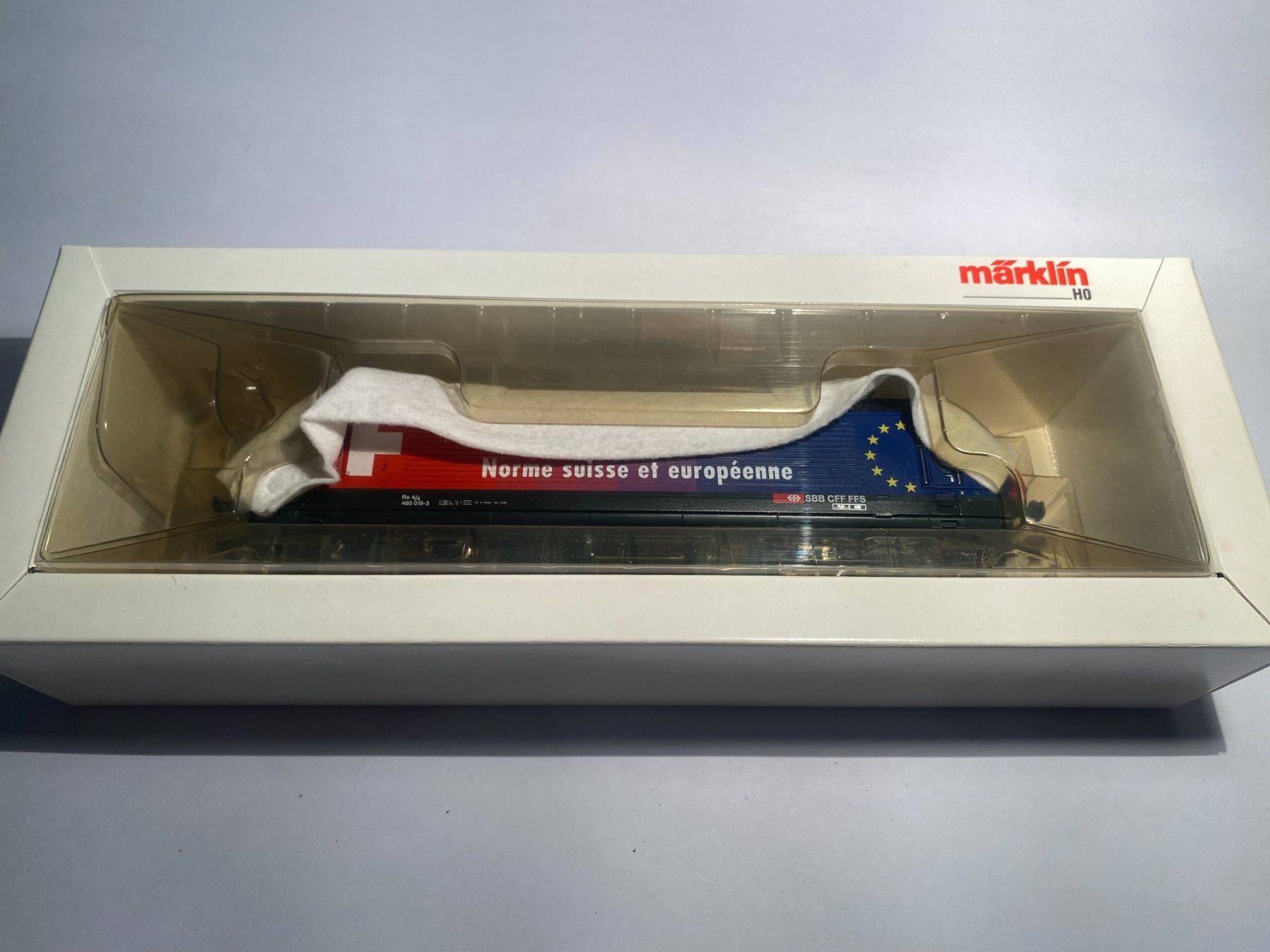 Märklin Modellini di ferrovie: Märklin E-Lok SBB RE460 MIELE, AC Delta – Usato da Buchrain venduto da Modellbahn11 8