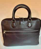 Dunhill Boston Porte-documents – Cuir Grainé Chocolat