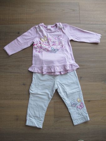 Set Hose Shirt Langarm Gr. 86