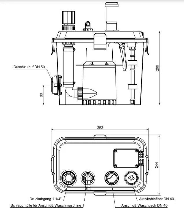 Sanitari: Zehnder Schmutzwasser S-SWH 100 – Nuovo e nell'imballaggio originale da Bottighofen venduto da zaap 4